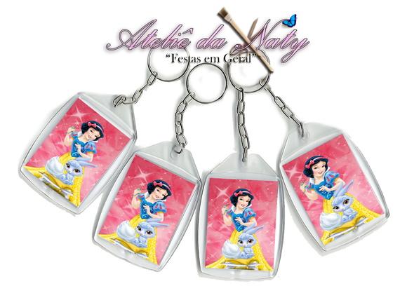 Chaveiro Personalizado - Branca de Neve