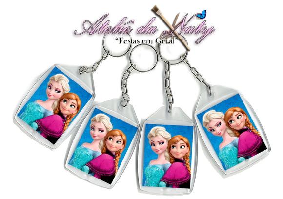 Chaveiro Personalizado - Frozen