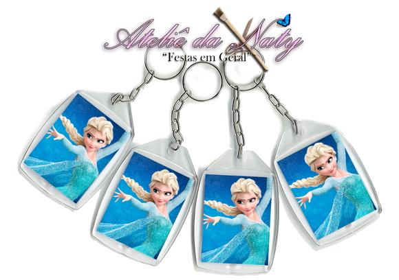Chaveiro Personalizado - Frozen