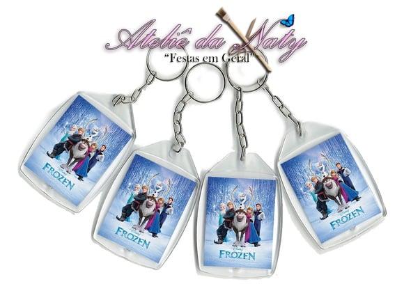 Chaveiro Personalizado - Frozen