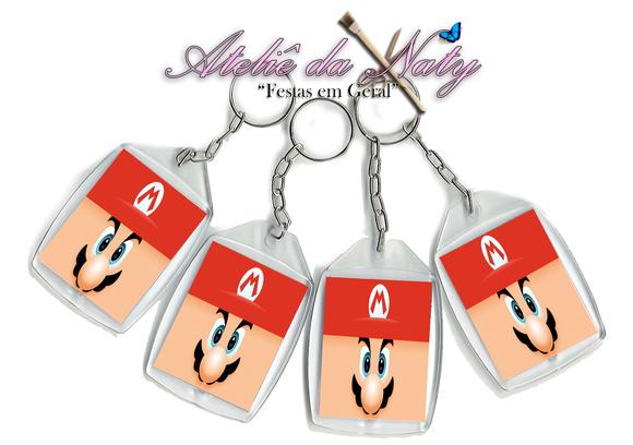 Chaveiro Personalizado - Mario Bros