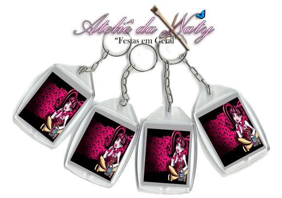Chaveiro Personalizado - Monster High
