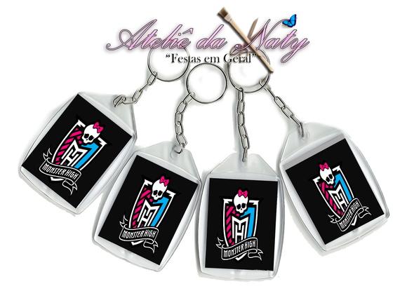 Chaveiro Personalizado - Monster High