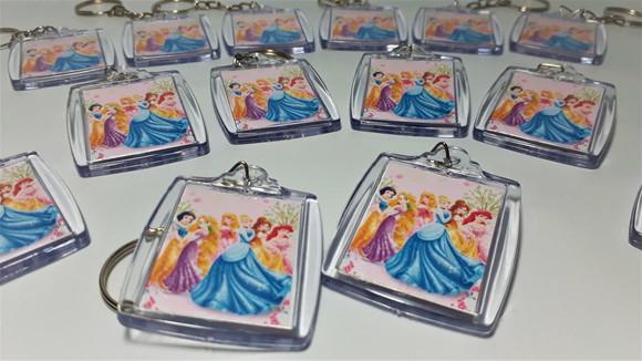 Chaveiro Personalizado - Princesas