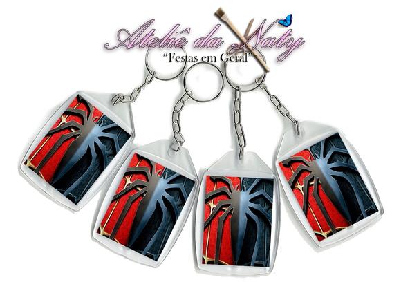 Chaveiro Personalizado - Spider Man