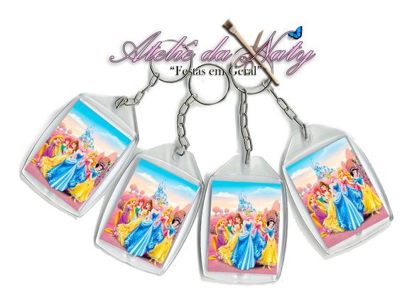 Chaveiro Personalizado - Princesas