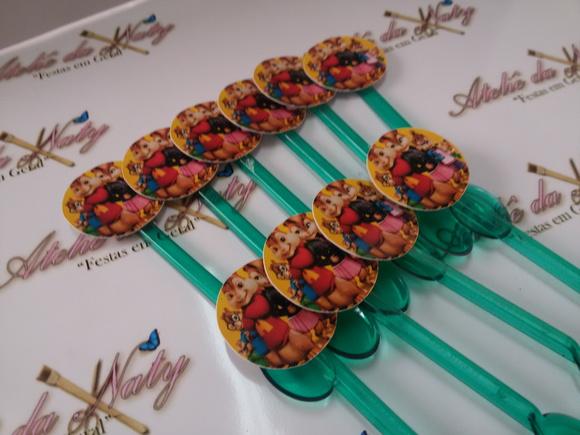 Colherzinhas personalizadas - Alvin