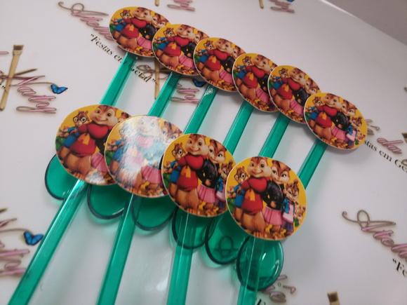 Colherzinhas personalizadas - Alvin