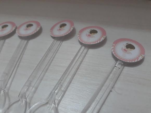 Colherzinhas personalizadas - Bailarina