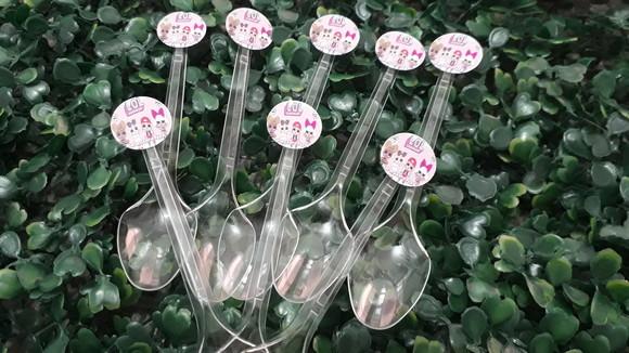 Colherzinhas personalizadas - Lol Surprise