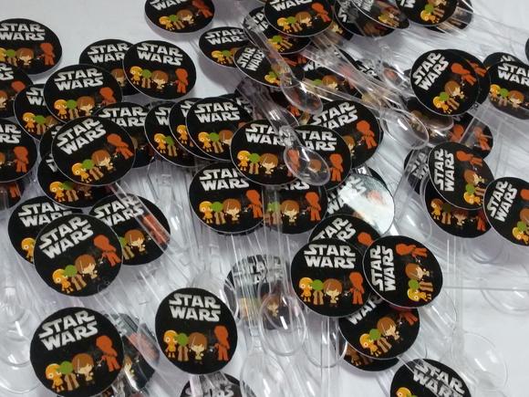 Colherzinhas personalizadas - Star Wars