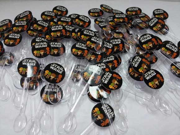 Colherzinhas personalizadas - Star Wars