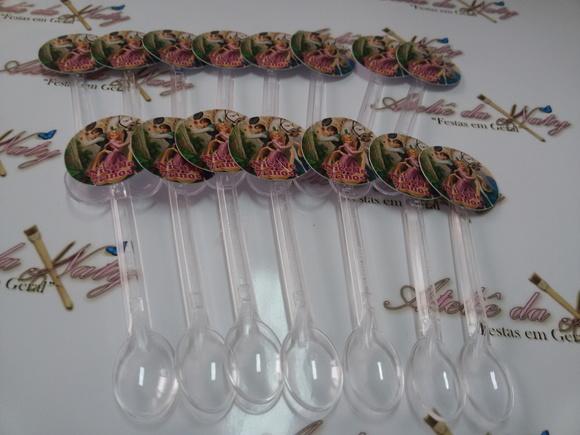 Colherzinhas personalizadas - Tangled