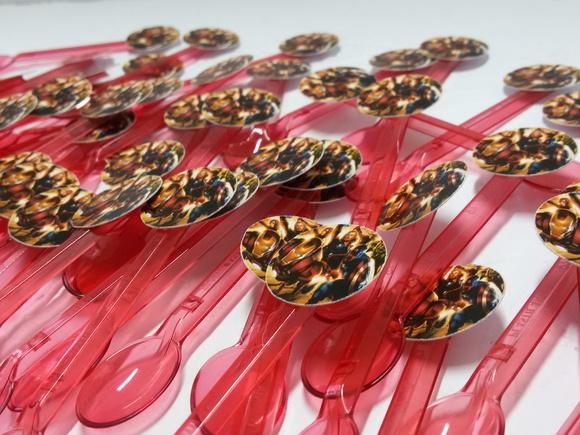 Colherzinhas personalizadas - Vingadores