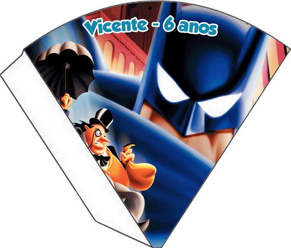 Cone Personalizado - Batman