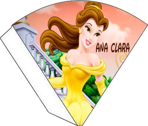 Cone Personalizado - Bela e a Fera