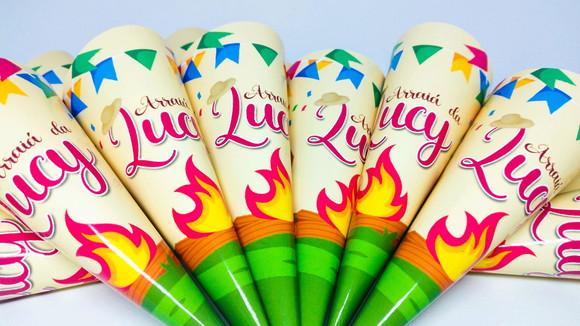 Cone Personalizado - Festa Junina