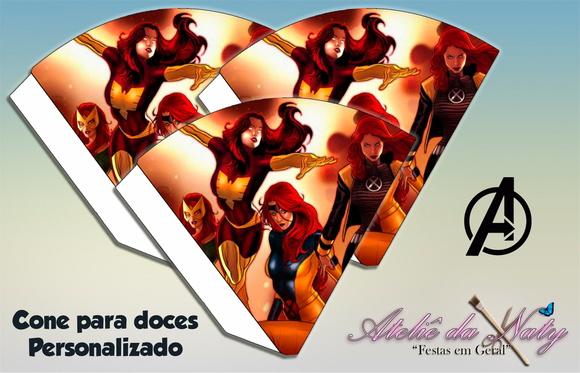 Cone Personalizado - Heroínas