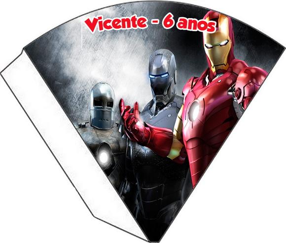 Cone Personalizado - Iron Man