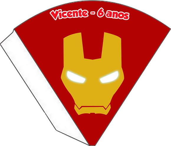 Cone Personalizado - Iron Man