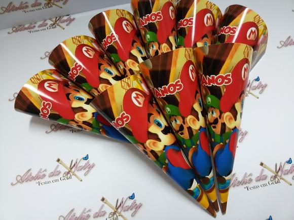 Cone Personalizado - Mario Bros