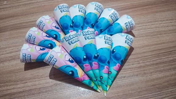 Cone Personalizado - Lilo e Stitch