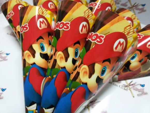 Cone Personalizado - Mario Bros