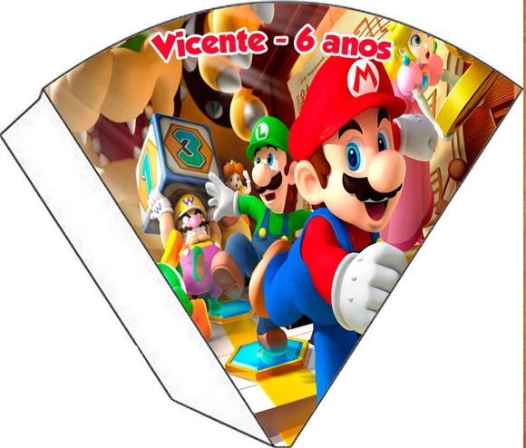 Cone Personalizado - Mario Bros