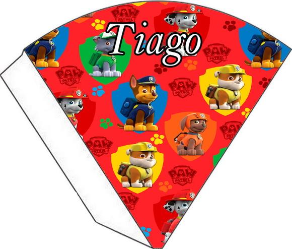 Cone Personalizado - Patrulha Canina