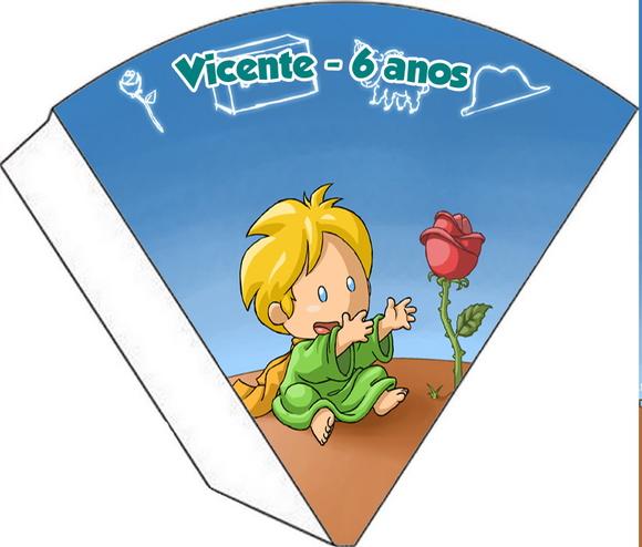 Cone Personalizado - Pequeno Princípe