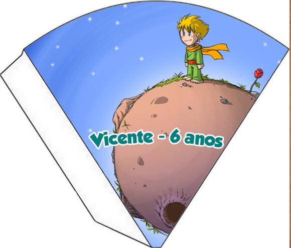 Cone Personalizado - Pequeno Princípe