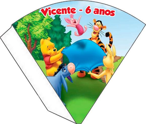 Cone Personalizado - Pooh