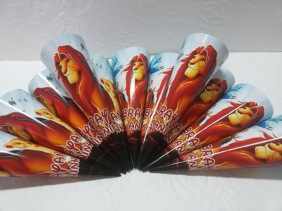 Cone Personalizado - Rei Leão