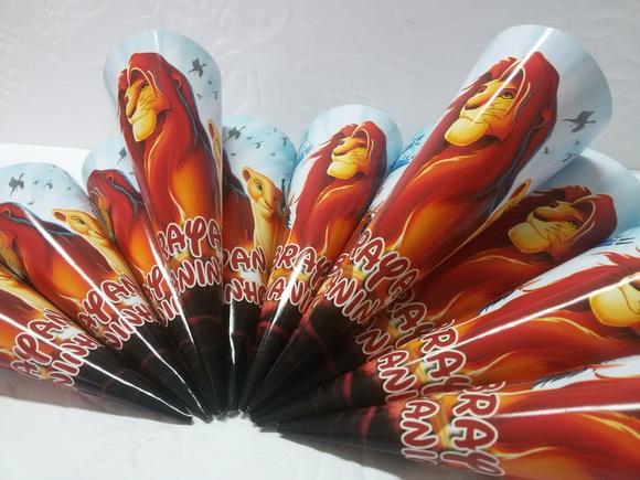 Cone Personalizado - Rei Leão