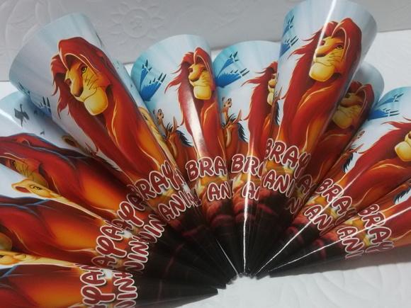 Cone Personalizado - Rei Leão