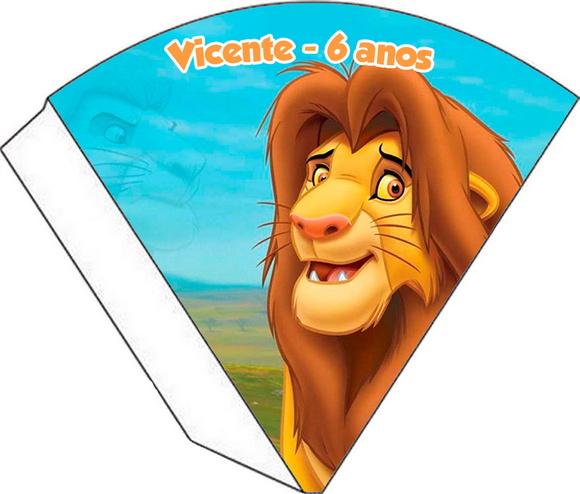 Cone Personalizado - Rei Leão