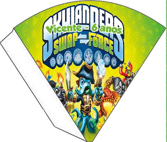 Cone Personalizado - Skylanders