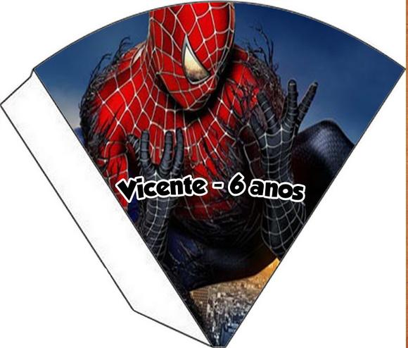 Cone Personalizado - Spider Man