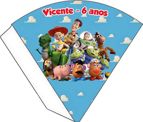 Cone Personalizado - Toy Story