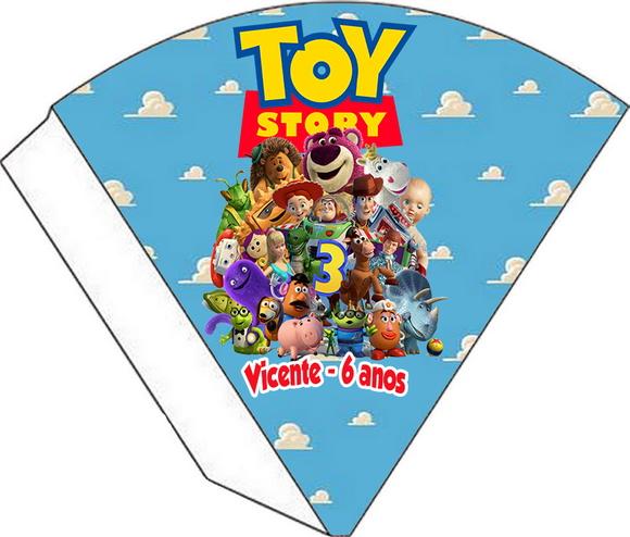Cone Personalizado - Toy Story