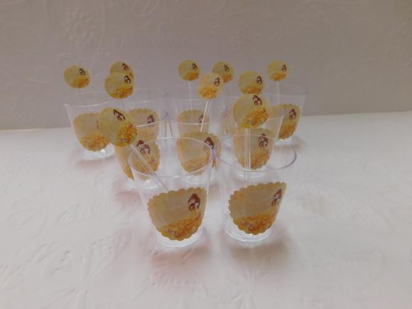 Copinho Para Brigadeiro - Bela e a Fera