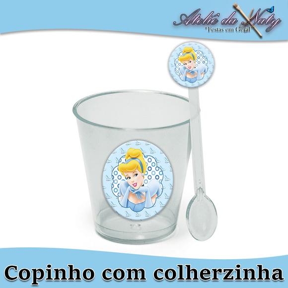 Copinho Para Brigadeiro - Cinderela