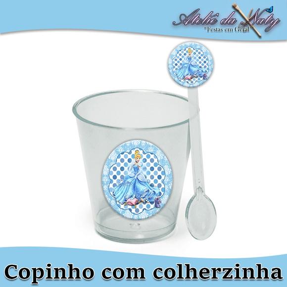 Copinho Para Brigadeiro - Cinderela