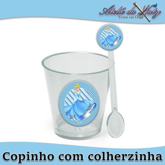 Copinho Para Brigadeiro - Cinderela