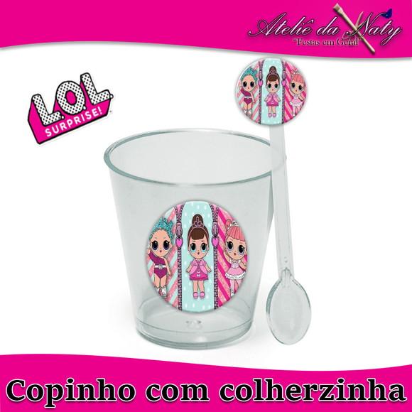 Copinho para Brigadeiro - Lol Surprise