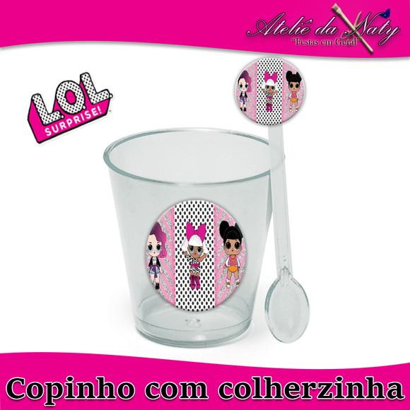 Copinho para Brigadeiro - Lol Surprise