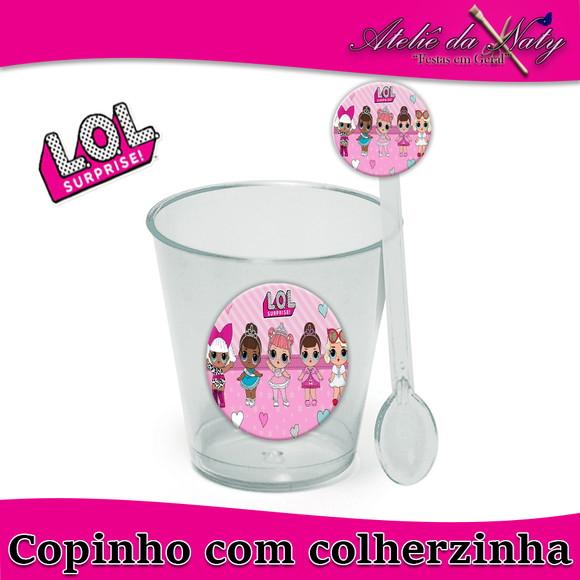 Copinho para Brigadeiro - Lol Surprise