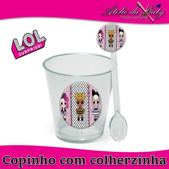 Copinho para Brigadeiro - Lol Surprise