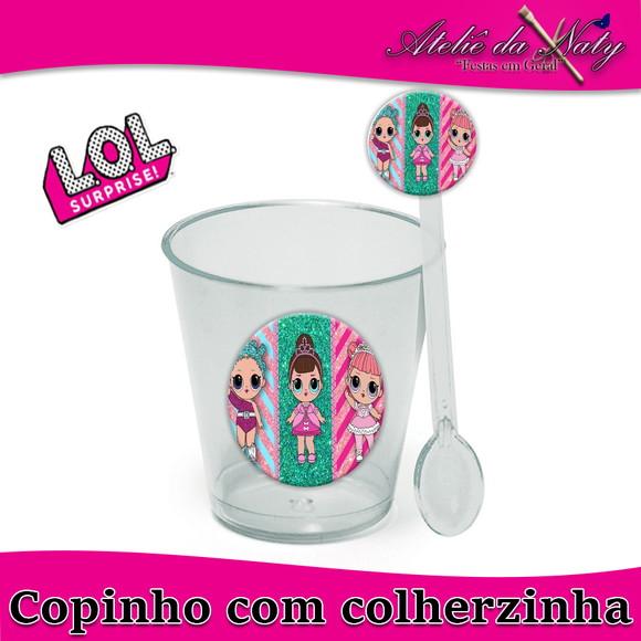 Copinho para Brigadeiro - Lol Surprise