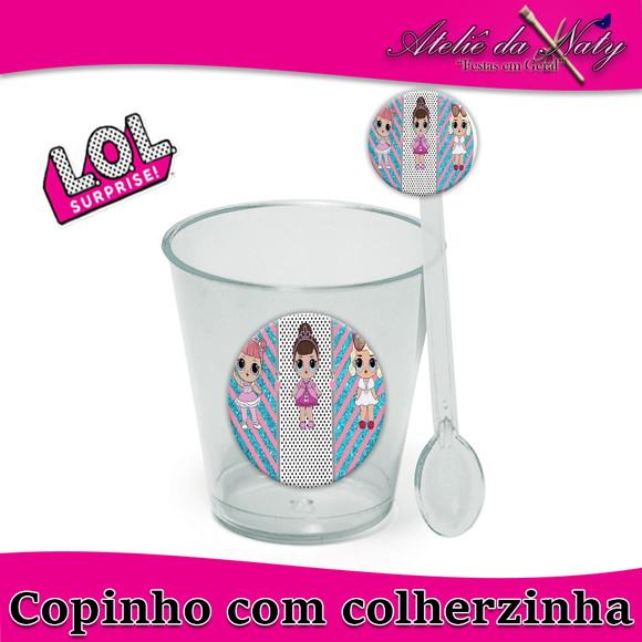 Copinho para Brigadeiro - Lol Surprise